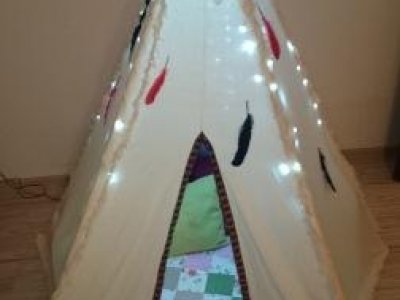 Návod na indiánsky stan TEE-PEE